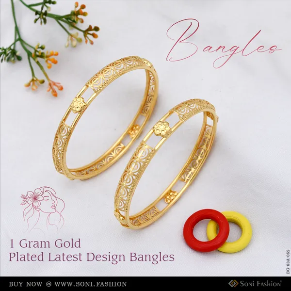 1_Gram_Gold_Plated_Latest_Design_Bangles_For_Women_Style_A052