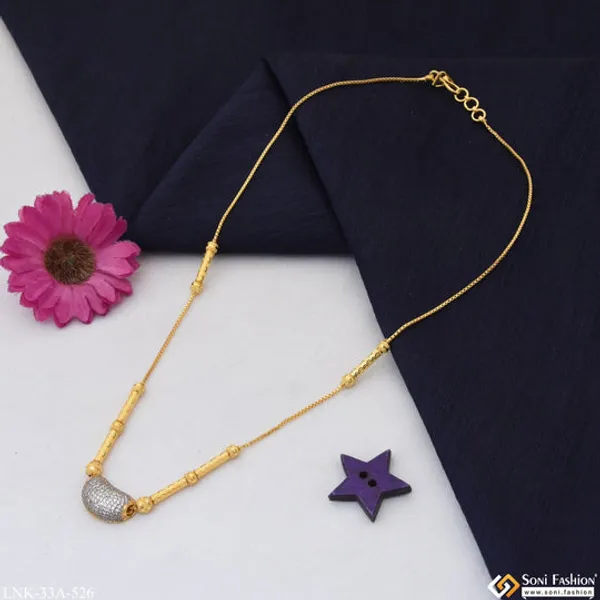 1_Gram_Gold_Plated_Lovely_Design_Necklace_For_Ladies_Style_A526