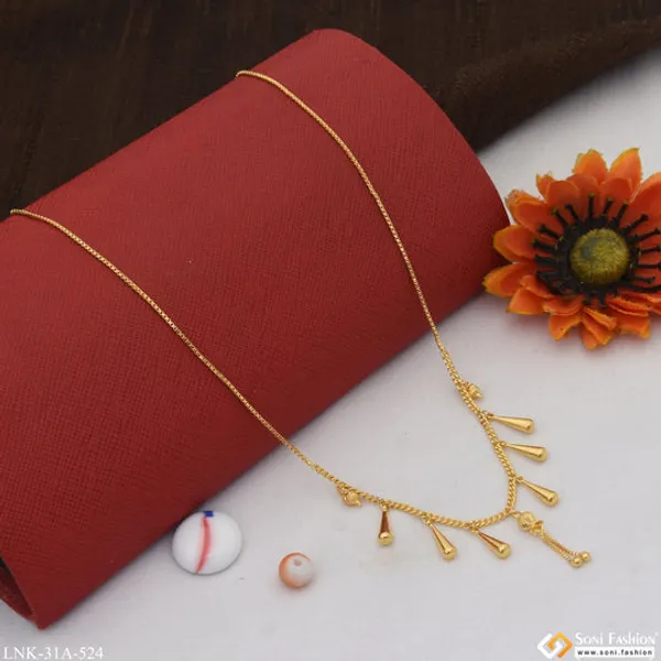 1_Gram_Gold_Plated_Fashionable_Necklace_For_Ladies_Style_A524