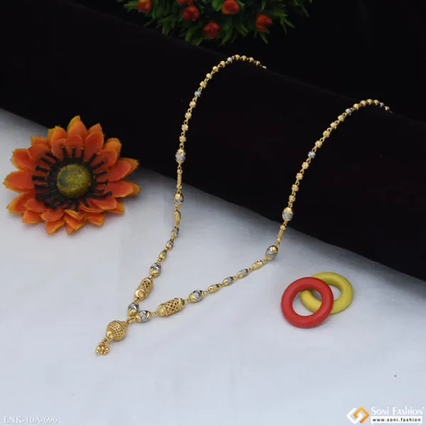 Stunning_Design_Gold_Plated_Necklace_For_Ladies_Style_A696
