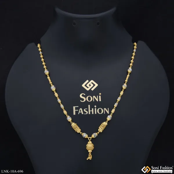 Stunning_Design_Gold_Plated_Necklace_For_Ladies_Style_A696