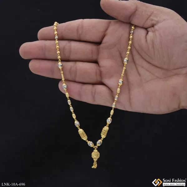 Stunning_Design_Gold_Plated_Necklace_For_Ladies_Style_A696