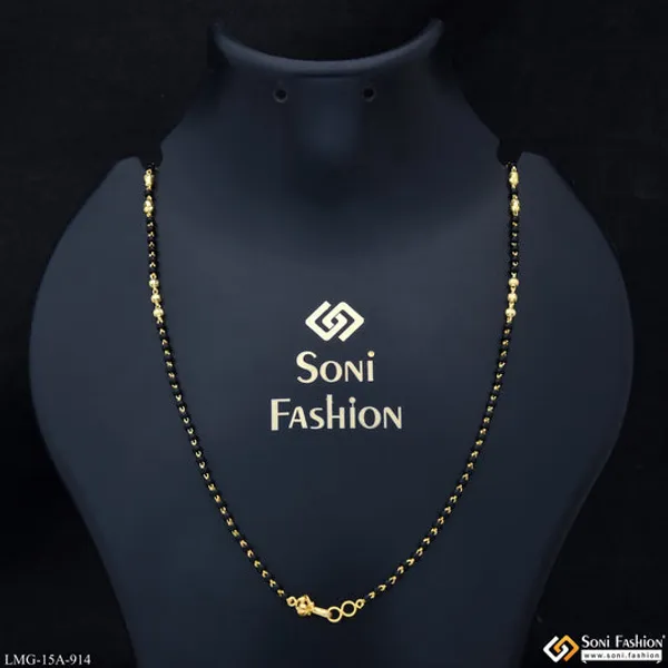 1_Gram_Gold_Plated_Mangalsutra_Dori_For_Women_Style_A914