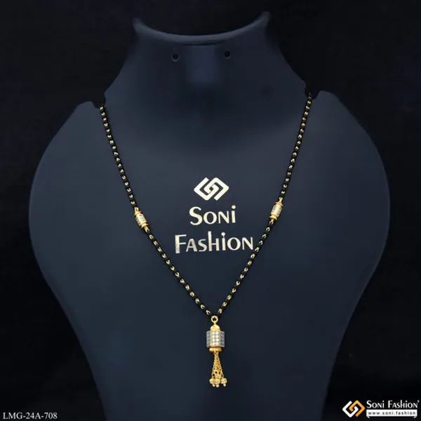 1_Gram_Gold_Plated_Fashionable_Mangalsutra_For_Women_Style_A708