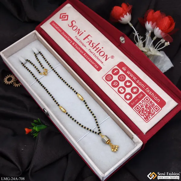 1_Gram_Gold_Plated_Fashionable_Mangalsutra_For_Women_Style_A708