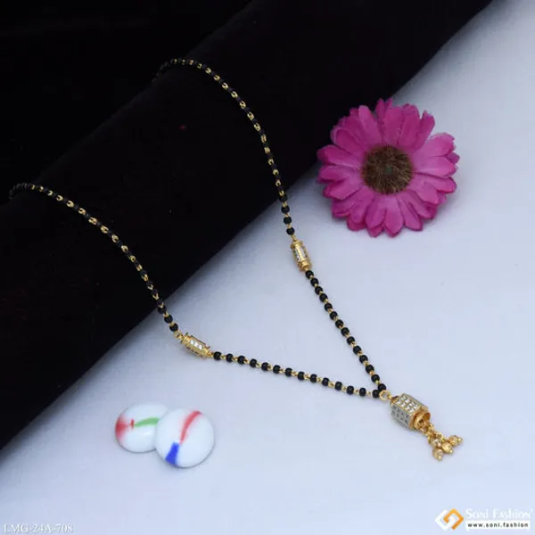 1_Gram_Gold_Plated_Fashionable_Mangalsutra_For_Women_Style_A708