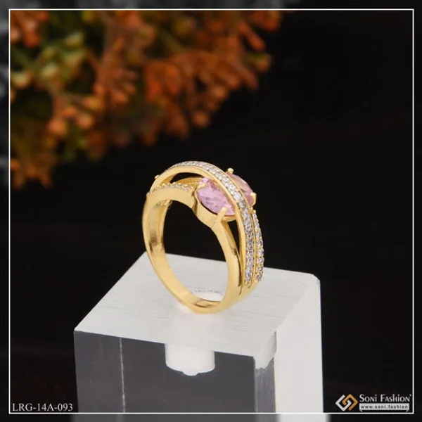 1_Gram_Gold_Plated_Purple_Stone_Artisanal_Design_Ring_For_Ladies_Style_Lrg_093
