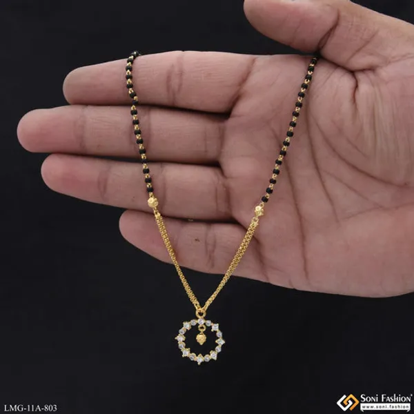 Fashionable_Gold_Plated_Mangalsutra_For_Women_Style_A803