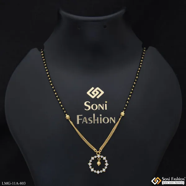 Fashionable_Gold_Plated_Mangalsutra_For_Women_Style_A803