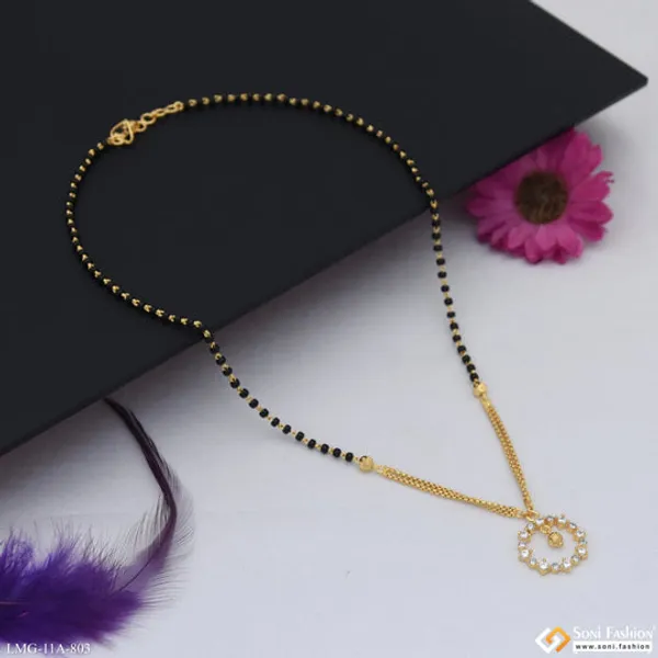 Fashionable_Gold_Plated_Mangalsutra_For_Women_Style_A803