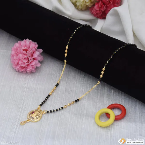 Hand_Crafted_Design_Gold_Plated_Mangalsutra_For_Women_Style_A817