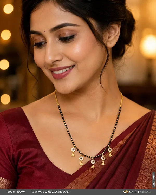 Fashionable_Gold_Plated_Mangalsutra_For_Women_Style_A887