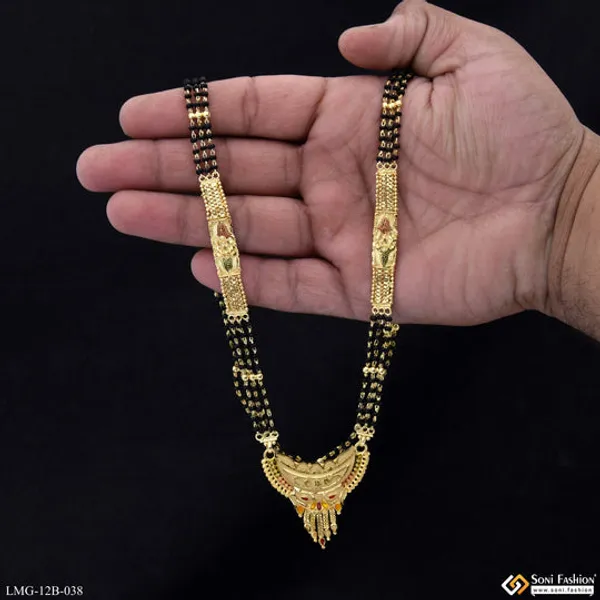 Graceful_Design_Gold_Plated_Mangalsutra_For_Women_Style_B038