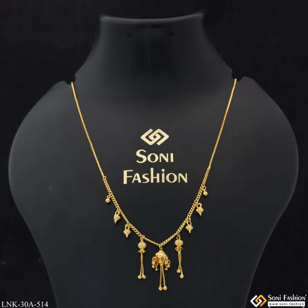 1_Gram_Gold_Plated_Hand_Crafted_Design_Necklace_For_Ladies_Style_A514