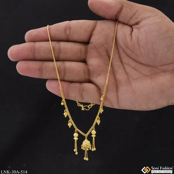 1_Gram_Gold_Plated_Hand_Crafted_Design_Necklace_For_Ladies_Style_A514