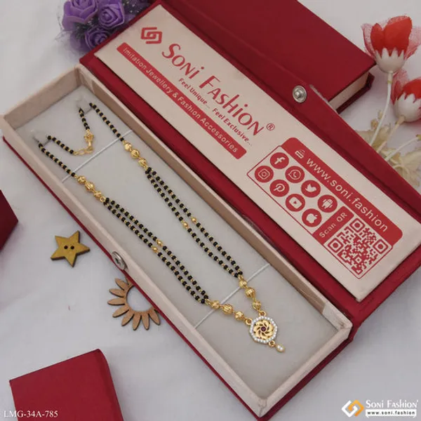 1_Gram_Gold_Plated_Opulent_Design_Mangalsutra_For_Women_Style_A785