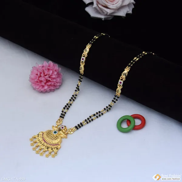 Beautiful_Design_Gold_Plated_Mangalsutra_For_Women_Style_A959