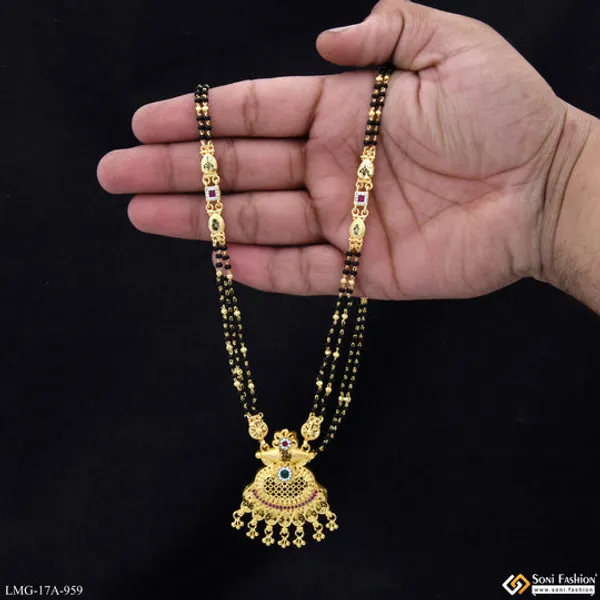 Beautiful_Design_Gold_Plated_Mangalsutra_For_Women_Style_A959