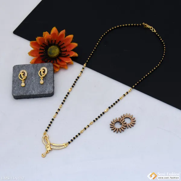 Best_Quality_Gold_Plated_Mangalsutra_Set_For_Women_Style_A652