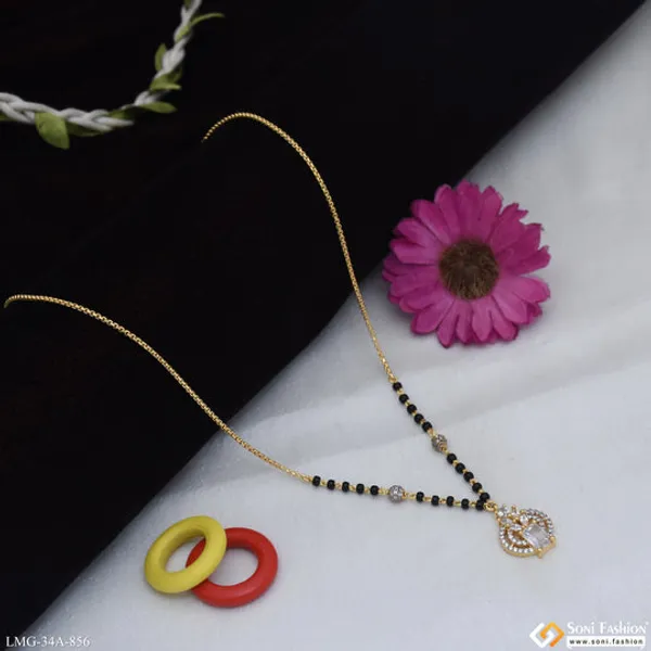 1_Gram_Gold_Plated_Charming_Design_Mangalsutra_For_Women_Style_A856