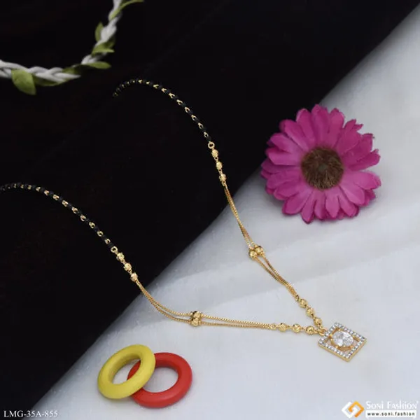 1_Gram_Gold_Plated_Opulent_Design_Mangalsutra_For_Women_Style_A855