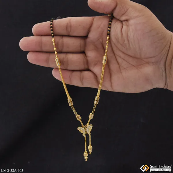 1_Gram_Gold_Plated_Glittering_Design_Mangalsutra_For_Women_Style_A603