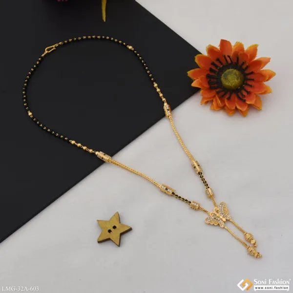1_Gram_Gold_Plated_Glittering_Design_Mangalsutra_For_Women_Style_A603