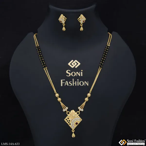 Beautiful_Design_Gold_Plated_Mangalsutra_Set_For_Women_Style_A633