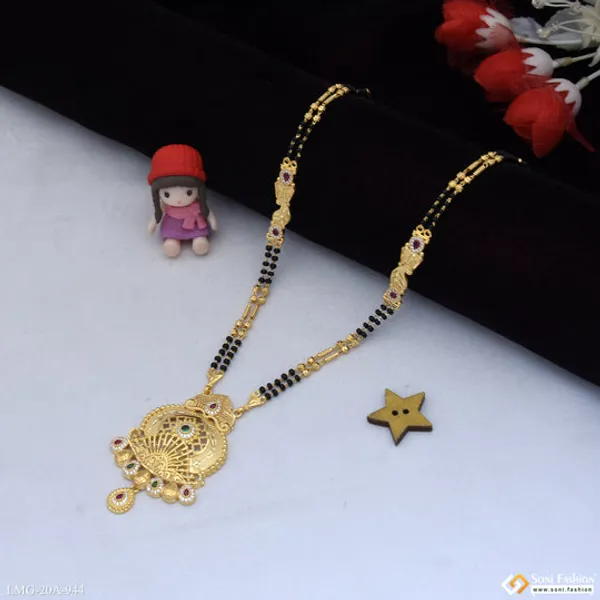Beautiful_Design_Gold_Plated_Mangalsutra_For_Women_Style_A944
