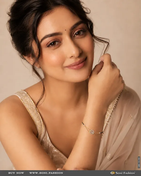 1_Gram_Gold_Plated_New_Style_Mangalsutra_Bracelet_For_Women_Style_A383