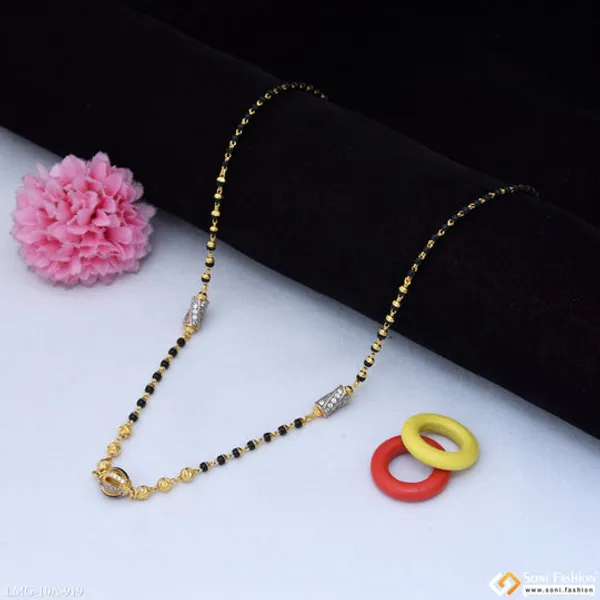 Sparkling_Design_Gold_Plated_Mangalsutra_For_Women_Style_A919