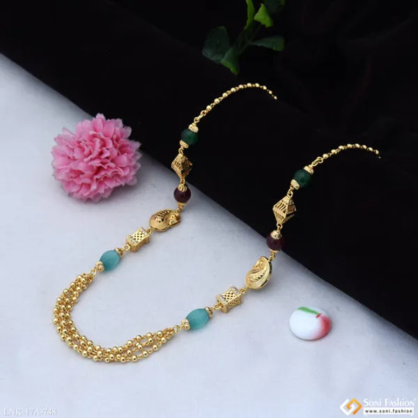 Latest_Design_Gold_Plated_Mala_For_Women_Style_A748