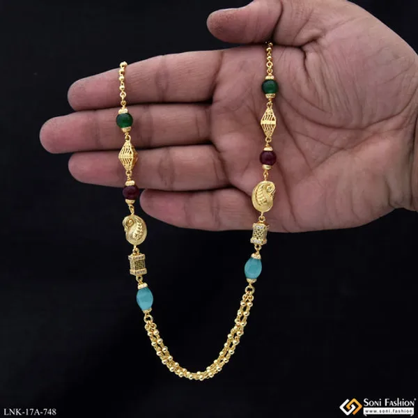 Latest_Design_Gold_Plated_Mala_For_Women_Style_A748