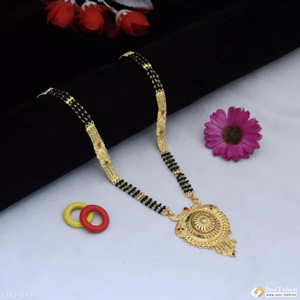 Lovely_Design_Gold_Plated_Mangalsutra_For_Women_Style_A952
