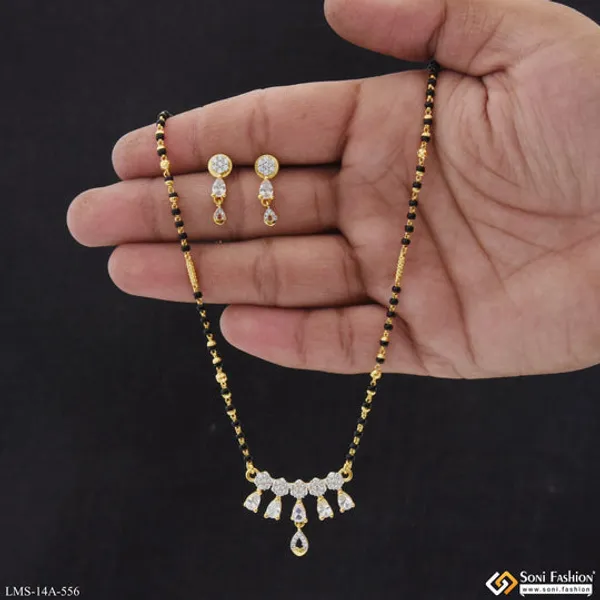 Gorgeous_Design_Gold_Plated_Mangalsutra_Set_For_Women_Style_A556