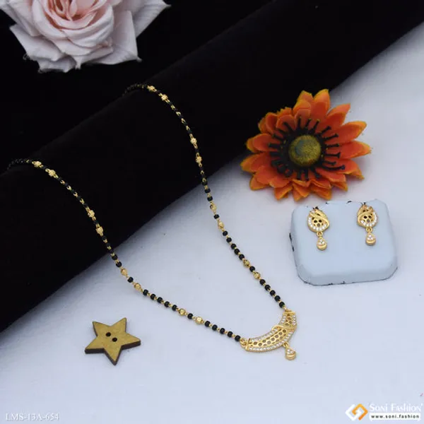Fashionable_Gold_Plated_Mangalsutra_Set_For_Women_Style_A654