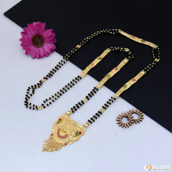 Dazzling_Design_Gold_Plated_Mangalsutra_For_Women_Style_B056