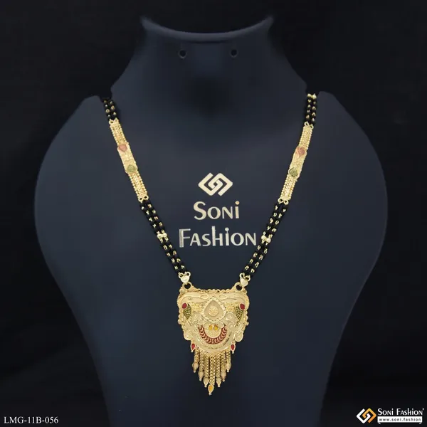 Dazzling_Design_Gold_Plated_Mangalsutra_For_Women_Style_B056