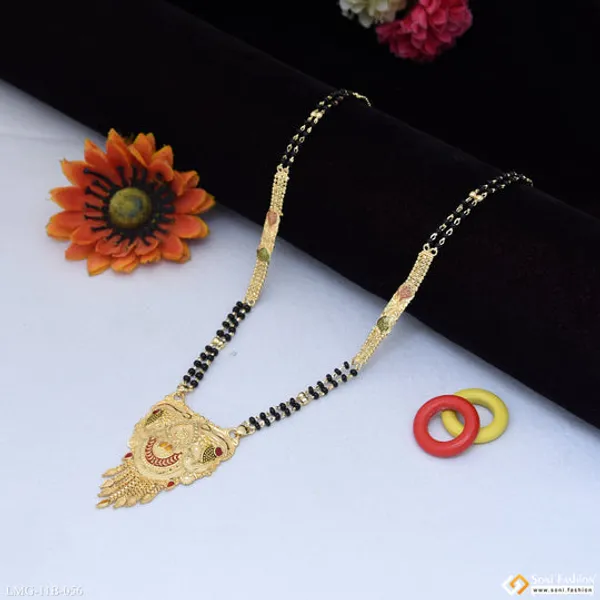 Dazzling_Design_Gold_Plated_Mangalsutra_For_Women_Style_B056