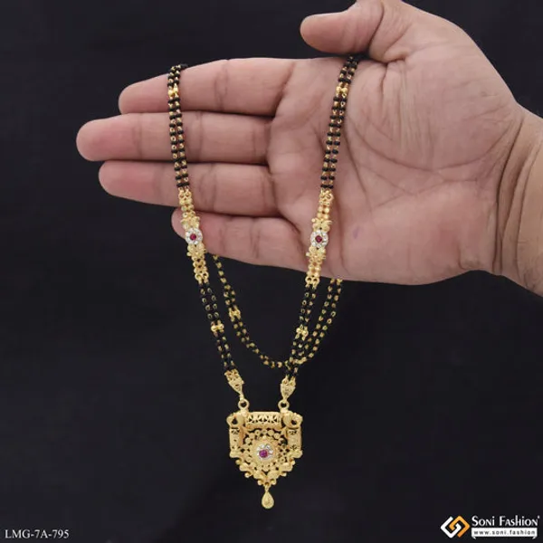 Lovely_Design_Gold_Plated_Mangalsutra_For_Women_Style_A795