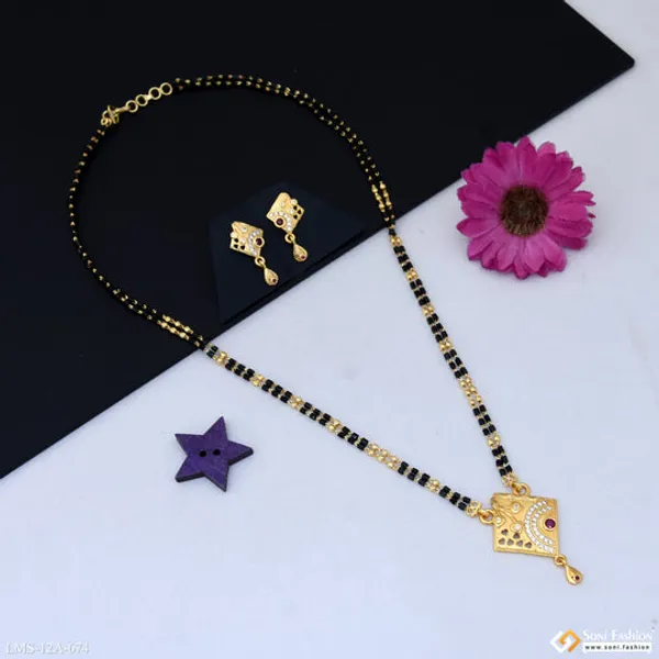 Eye_Catching_Design_Gold_Plated_Mangalsutra_Set_For_Women_Style_A674