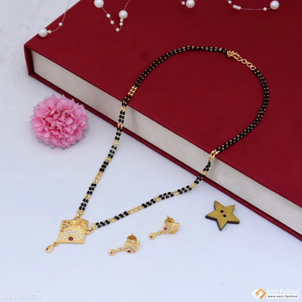 Eye_Catching_Design_Gold_Plated_Mangalsutra_Set_For_Women_Style_A674