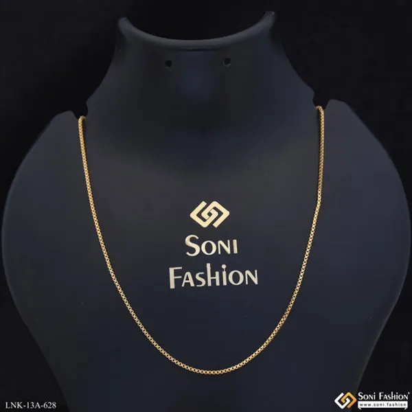 1_Gram_Gold_Plated_Glamorous_Design_Chain_For_Ladies_Style_A628