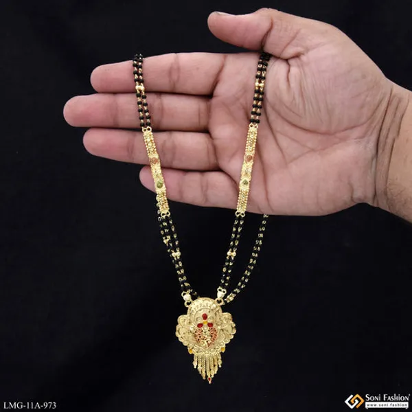 Lovely_Design_Gold_Plated_Mangalsutra_For_Women_Style_A973