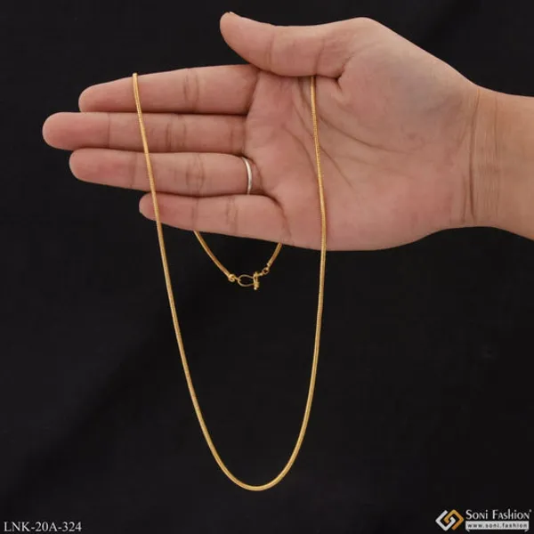 1_Gram_Gold_Plated_Lovely_Design_Glamorous_Design_Chain_For_Ladies_Style_A324