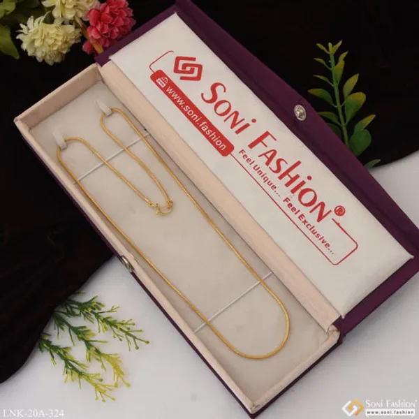 1_Gram_Gold_Plated_Lovely_Design_Glamorous_Design_Chain_For_Ladies_Style_A324