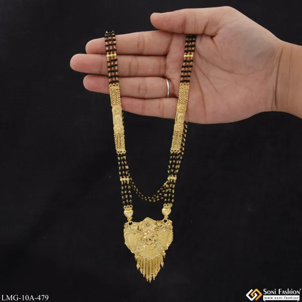 Glamorous_Design_Cool_Design_Gold_Plated_Mangalsutra_For_Women_Style_A479