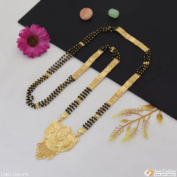 Glamorous_Design_Cool_Design_Gold_Plated_Mangalsutra_For_Women_Style_A479
