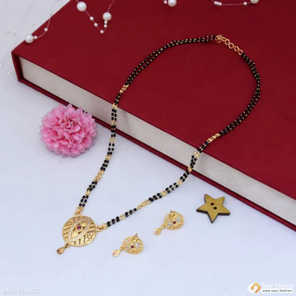 Radiant_Design_Gold_Plated_Mangalsutra_Set_For_Women_Style_A675