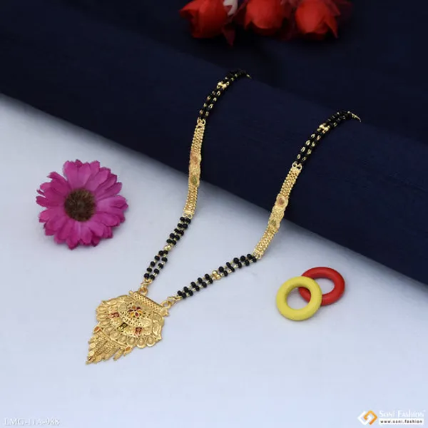 Chic_Design_Gold_Plated_Mangalsutra_For_Women_Style_A988